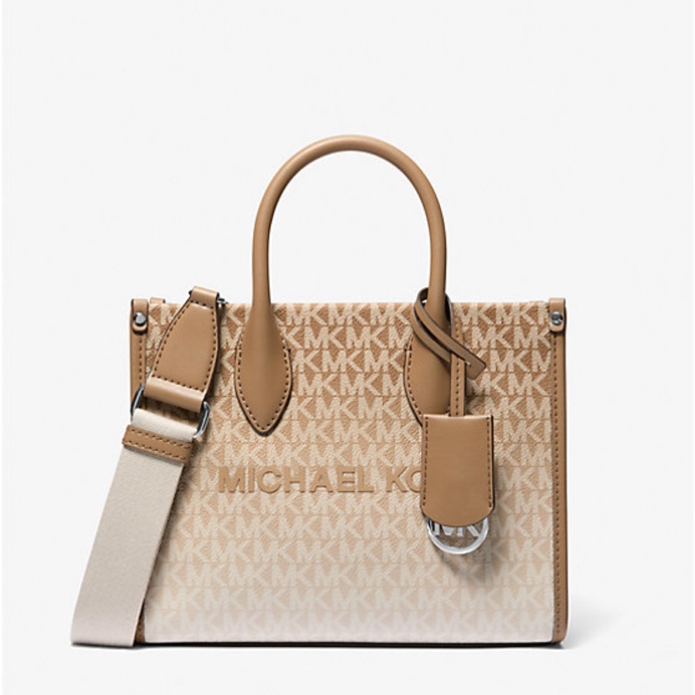 Mirella Small Ombré Signature Logo Crossbody Bag